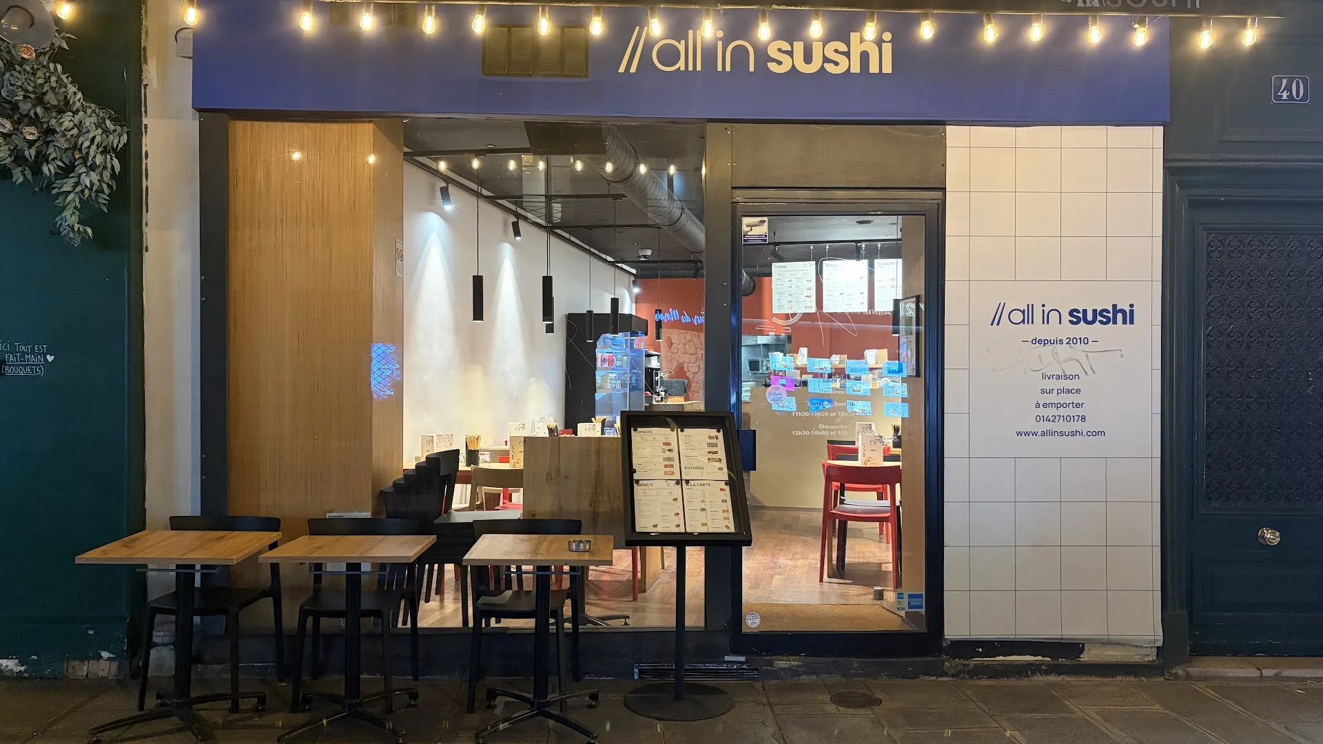 All In Sushi - Meilleur Sushi à Paris | Fraîcheur & Qualité près de la Place des Vosges et restaurant Rue de Turenne