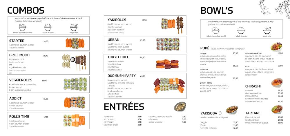 All In Sushi - Meilleur Sushi à Paris | Fraîcheur & Qualité près de la Place des Vosges et restaurant Rue de Turenne - Menu Image 4